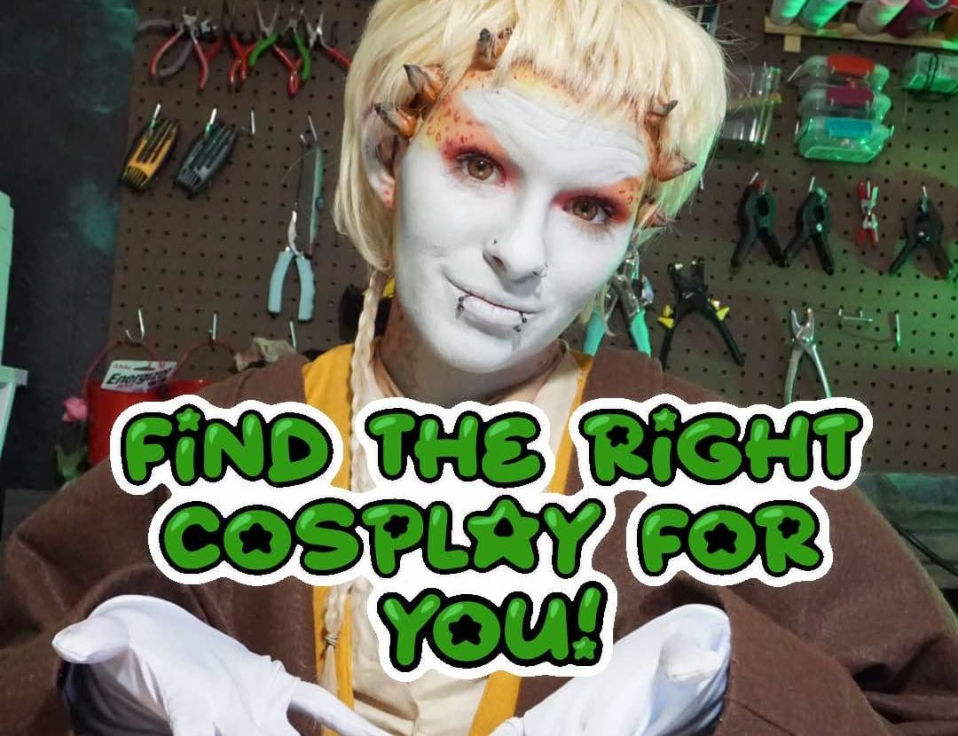 Finding a character to cosplay as!