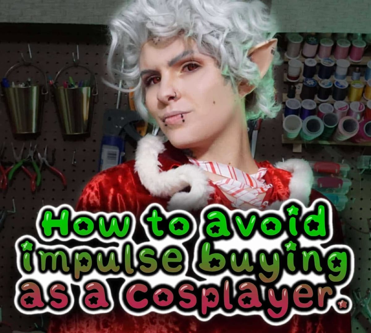 Avoid impulse buying as a cosplayer